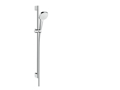 Душевой гарнитур Hansgrohe Select E 1j Uni 26595400, белый/хром