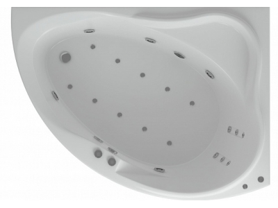 Акриловая ванна Aquatek Альтаир 160x120 см