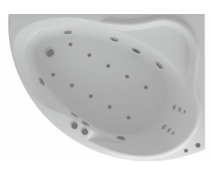 Акриловая ванна Aquatek Альтаир 160x120 см