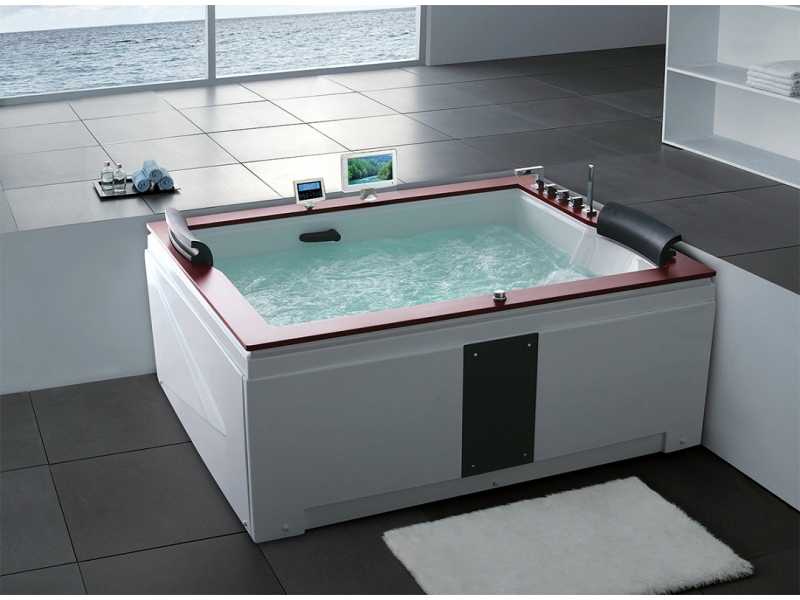 Купить Ванна гидромассажная акриловая Gemy G9052 II O L/R, 186 х 151 см