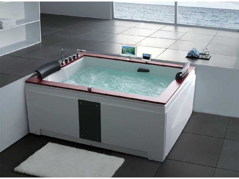 Купить Ванна гидромассажная акриловая Gemy G9052 II O L/R, 186 х 151 см