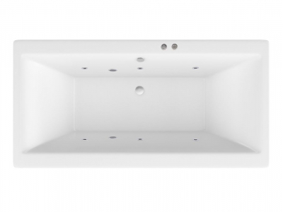 Ванна гидромассажная Excellent Pryzmat 180 x 80 см, SOFT, хром, каркас в подарок