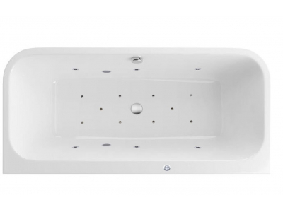 Ванна гидромассажная Excellent Arana 180 x 85 см, RELAX, хром, каркас в подарок