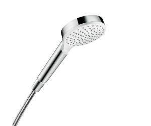 Ручной душ Hansgrohe Crometta 1jet EcoSmart 26333400, белый/хром