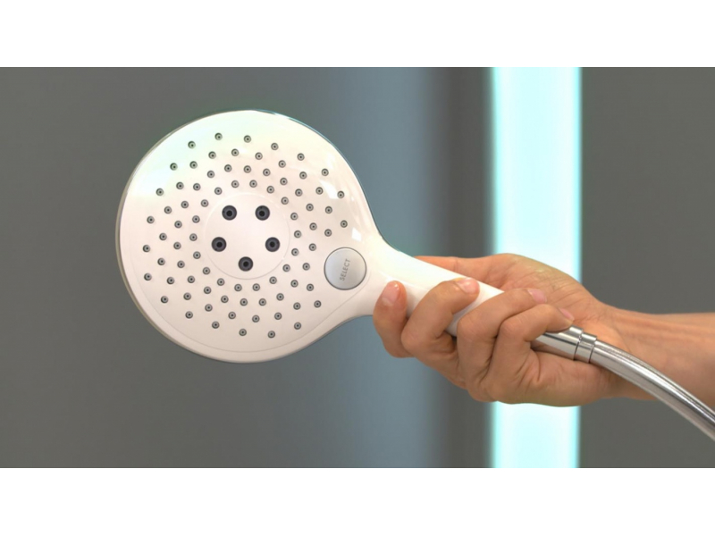 Купить Ручной душ Hansgrohe 28587400 Raindance Select S 150 Air 3, белый/хром