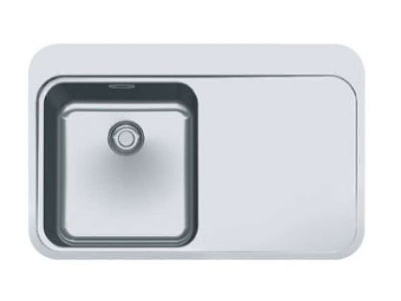 Купить Мойка Franke SINOS SNX 211, 127.0276.387, установка сверху, SlimTop, левая, нержавеющая сталь, полированная, 78*51 см