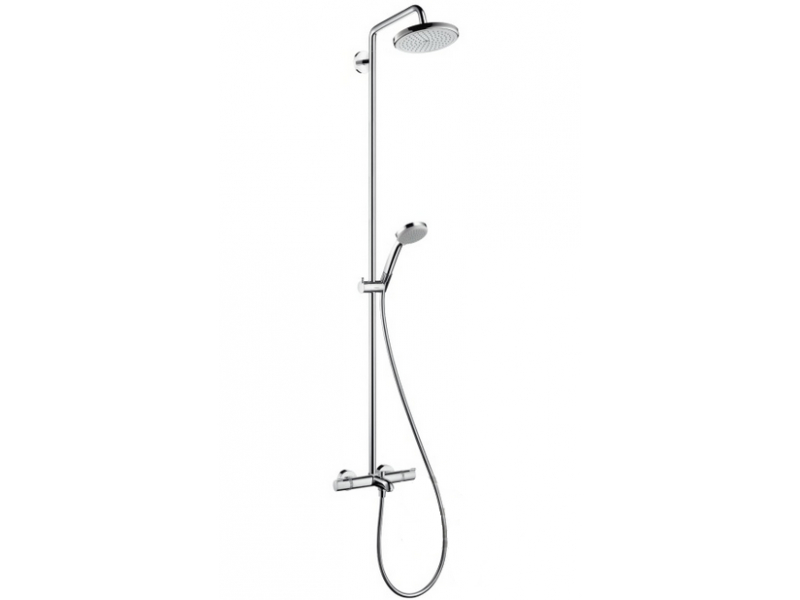Купить Душевая система Hansgrohe Croma 220 Showerpipe 27223000 с поворотным верхним душем, Ø 220 мм