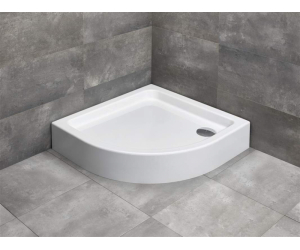Поддон для душа Radaway Laros A850, 85 х 85 см, четверть круга, SLA8585-01