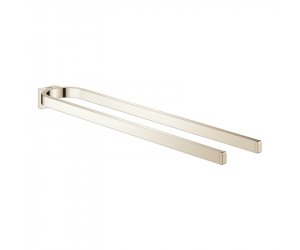 Полотенцедержатель двойной неповоротный Grohe Selection 41059BE0, 41.1 см, никель глянец
