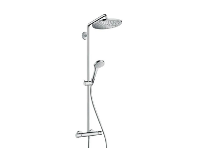 Душевая стойка Hansgrohe Croma Select 280 Air 1jet Showerpipe с термостатом EcoSmart 26794000