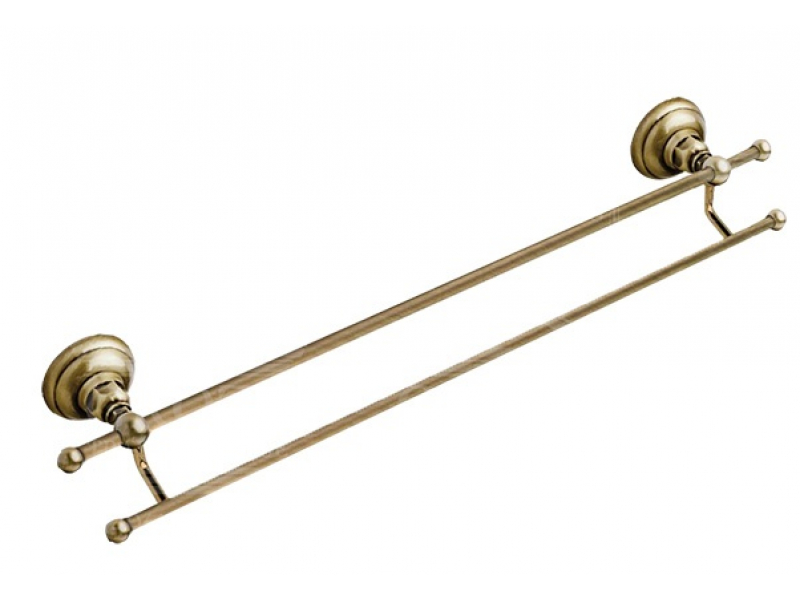 Купить Полотенцедержатель Nicolazzi Classica 1498 BZ, бронза, 63 см