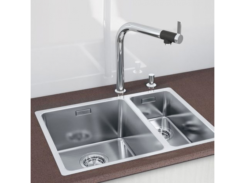 Купить Мойка Blanco Andano 340/180-U 518322 левая с клапаном-автоматом