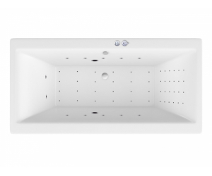 Ванна гидромассажная Excellent Pryzmat 160 x 75 см, NANO, хром, каркас в подарок