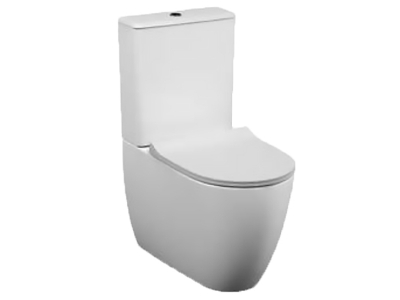Напольный унитаз Vitra Sento 9830B003-7203 крышка микролифт, безободковый (выставочный образец)