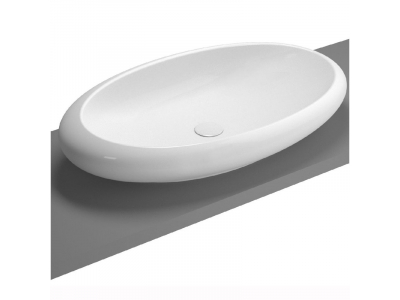 Раковина Vitra Istanbul 4446B003-0016 85 см без отверстий, цвет белый