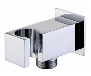 Шланговое подсоединение Aquanet Square AF000-12C с держателем для душа, 252256