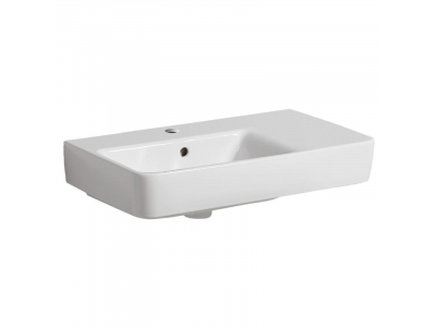Раковина Geberit Renova Compact, 65х37 белая, 226165000/226265000