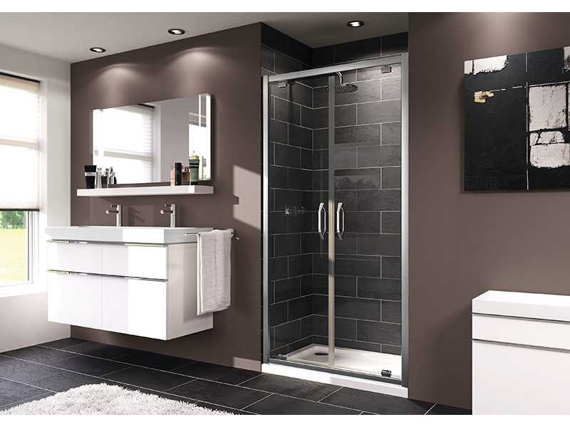 Купить Душевая дверь в нишу Huppe X1 140907.069.321 распашная 190 x 100 см
