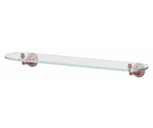 Полка с держателями 3SC Stilmar STI 615 60 см, античная медь