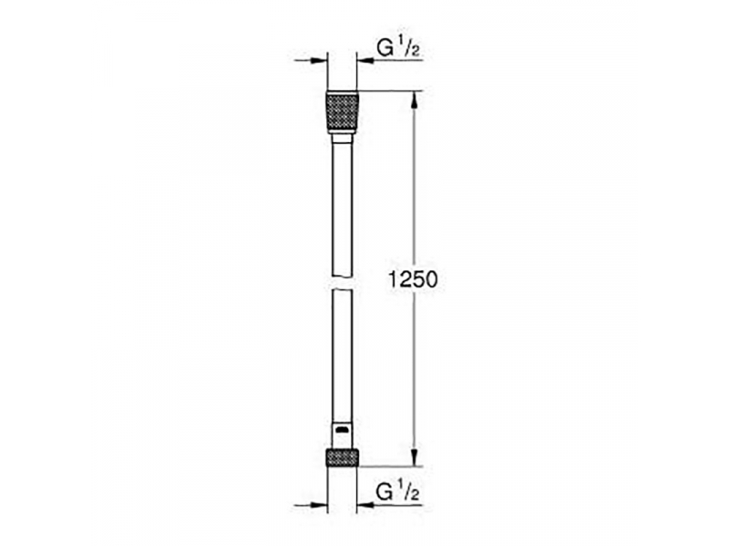 Купить Гигиенический душ Grohe BauFlow, со смесителем, хром, 124900