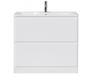 Тумба под раковину BelBagno Albano-900 ALBANO-900-2C-PIA-BL, 90 см, цвет Bianco Lucido