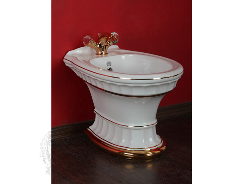 Купить Биде Migliore Gianeta Decor Oro ML.GNT-25.832.D1, напольное