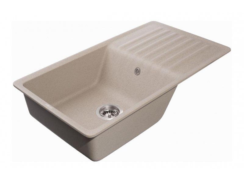 Купить Кухонная мойка GranFest Quarz Z 73, 85 x 47.5 см, песочный