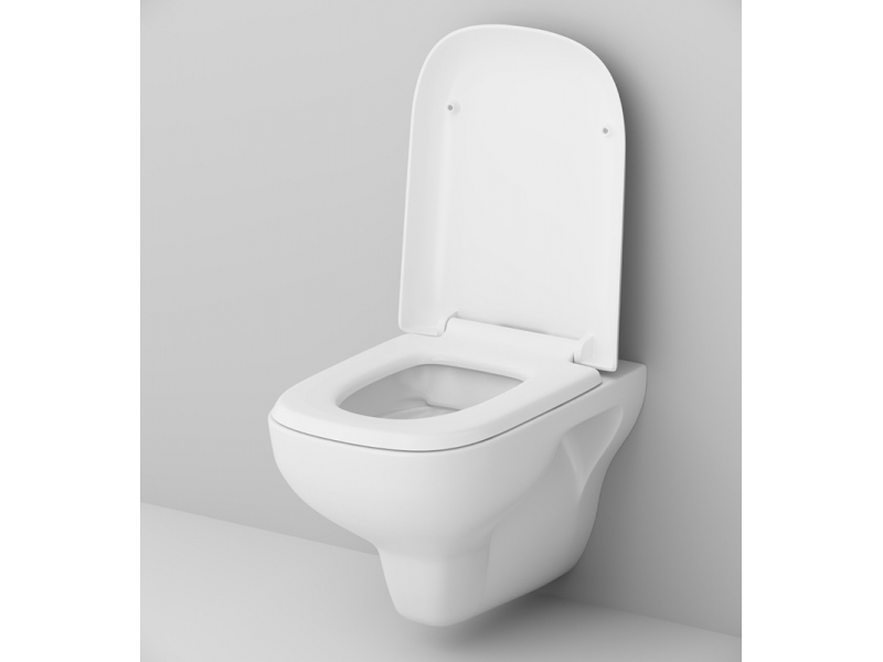 Купить Подвесной унитаз Am.Pm Like C801700SC FlashClean, безободковый, с сиденьем микролифт