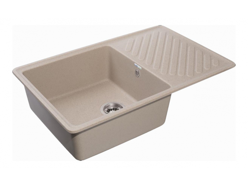 Купить Кухонная мойка GranFest Quarz Z 52, 75.3 x 47.7 см, песочный
