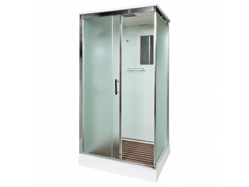 Купить Душевая кабина Deto D D129S эл 120 x 90 см, с крышей и электрикой