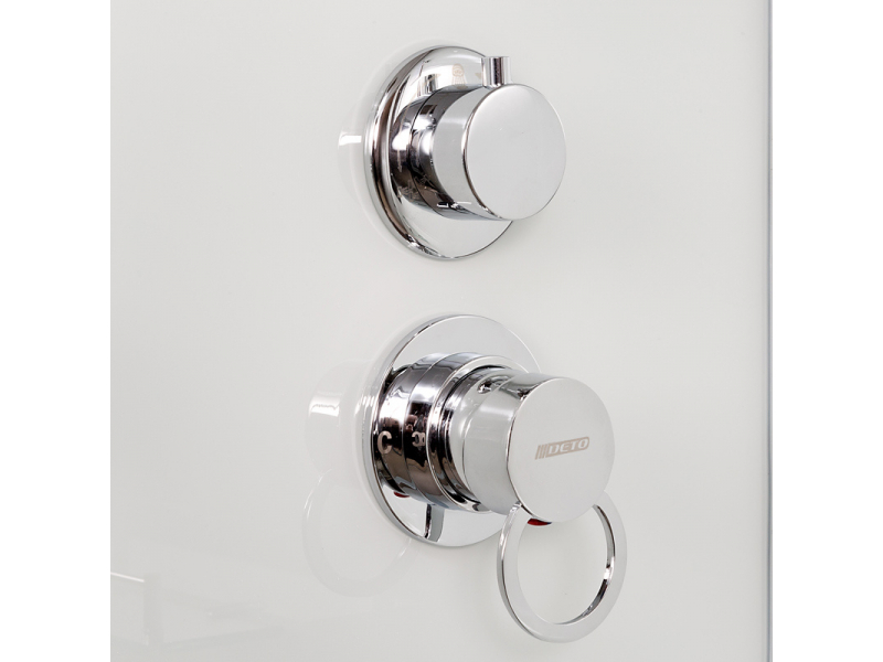Купить Душевая кабина Deto D D129S эл 120 x 90 см, с крышей и электрикой