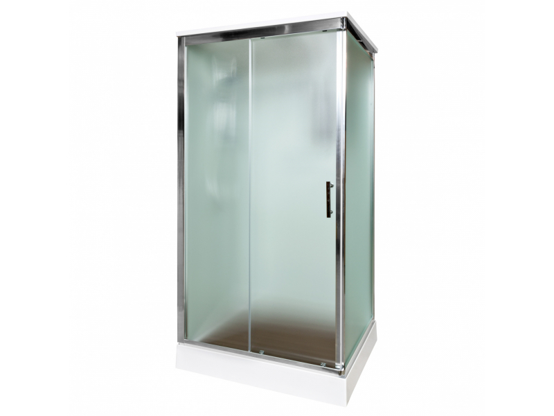Купить Душевая кабина Deto D D129S эл 120 x 90 см, с крышей и электрикой