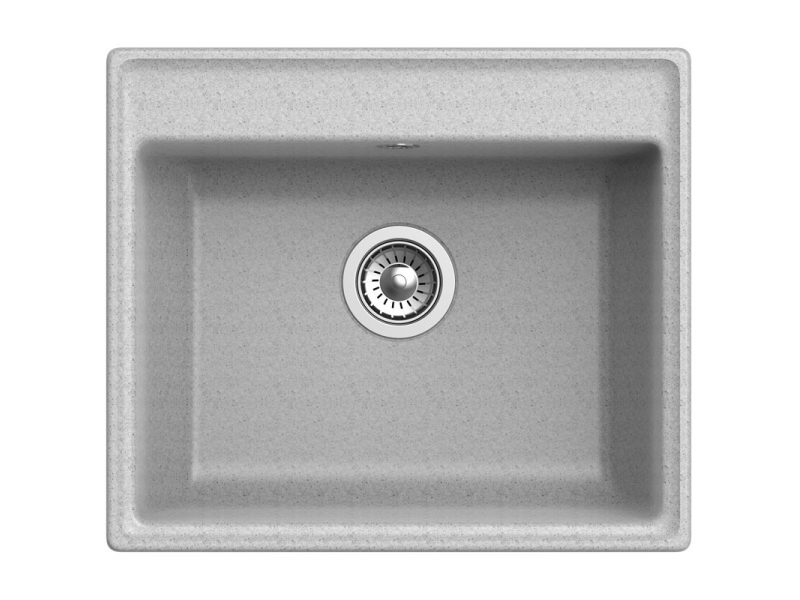 Купить Кухонная мойка GranFest Vertex GF-V-580, 58х50 см, серая