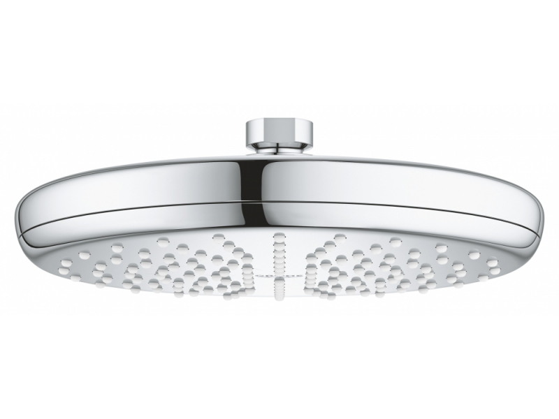 Купить Верхний душ Grohe Tempesta 210 26409000/26410000/26408000, 210х210 мм, 1 режим струи, без держателя, хром