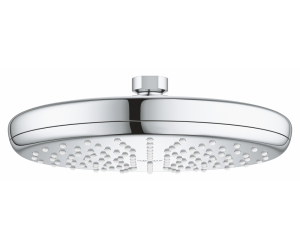Верхний душ Grohe Tempesta 210 26409000/26410000/26408000, 210х210 мм, 1 режим струи, без держателя, хром