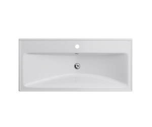 Раковина Am.Pm X-Joy M85AWCC1002WG, 100 см, керамика, белый глянцевый