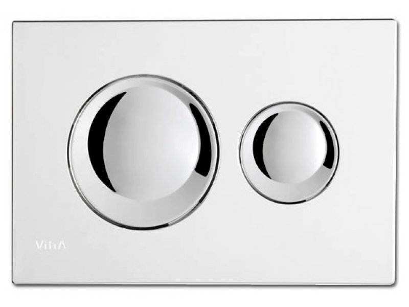 Купить Кнопка смыва (панель) VitrA 711-2085 глянцевый хром