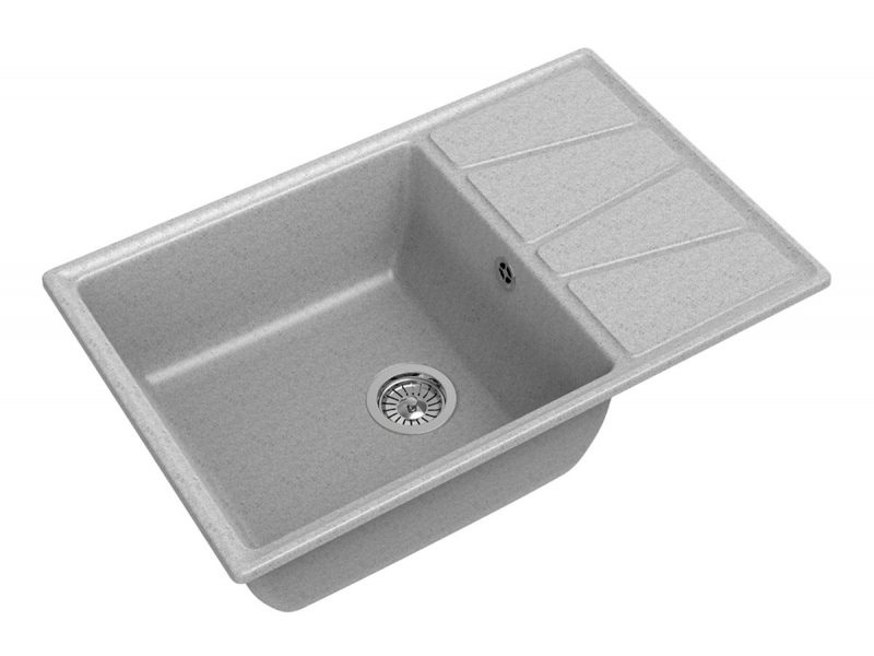 Купить Кухонная мойка GranFest Vertex GF-V-780 L, 78х50 см, серая