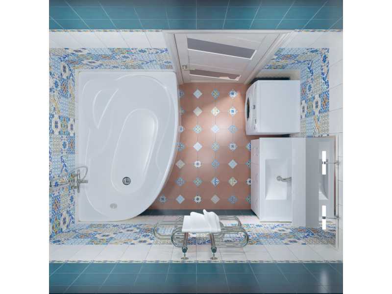 Купить Акриловая ванна Triton Кайли 150 х 100 см L/R с каркасом (Щ0000044609/Щ0000044610)