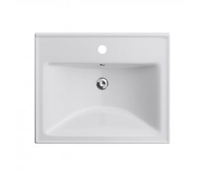 Раковина Am.Pm X-Joy M85AWCC0552WG, 55 см, керамика, белый глянцевый
