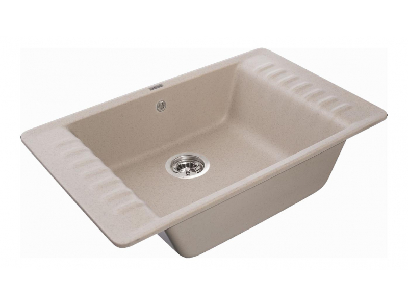 Купить Кухонная мойка GranFest Quarz Z 71, 75.2 x 47.5 см, песочный