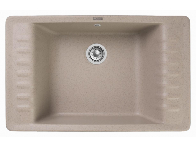 Кухонная мойка GranFest Quarz Z 71, 75.2 x 47.5 см, песочный