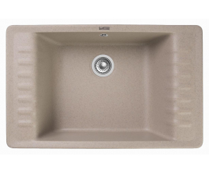 Кухонная мойка GranFest Quarz Z 71, 75.2 x 47.5 см, песочный