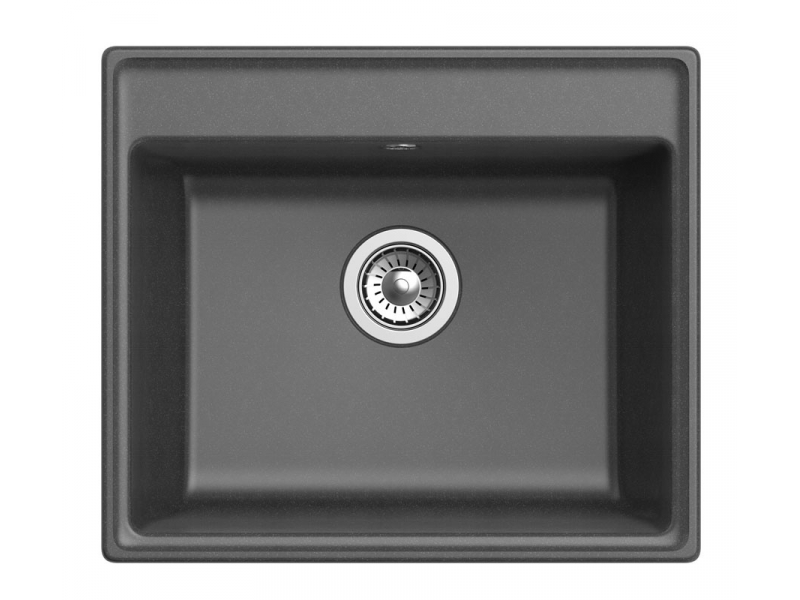 Купить Кухонная мойка GranFest Vertex GF-V-580, 58х50 см, графит