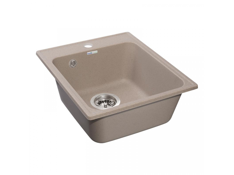 Купить Кухонная мойка GranFest Quarz Z 17, 41.8 x 47.7 см, песочный