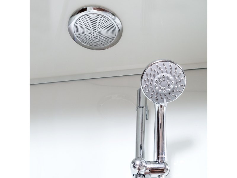 Купить Душевая кабина Deto A 102 L/R 120 x 80 см, с крышей, Led с кнопкой