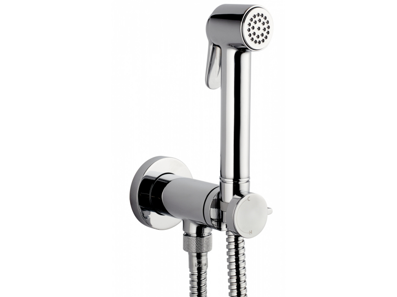 Купить Гигиенический душ Bossini Paloma Brass Mixer Set E37005.030, хром