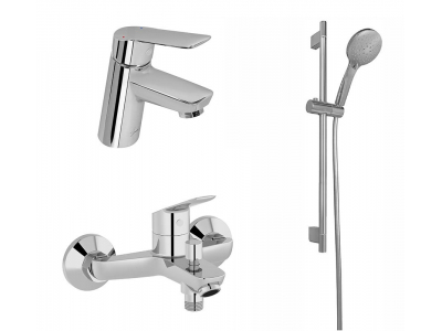 Комплект смесителей Jacob Delafon Lucien E20850RU-CP, хром