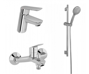 Комплект смесителей Jacob Delafon Lucien E20850RU-CP, хром