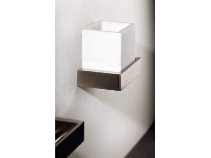 Купить Стакан для щеток Gessi Rettangolo 20808.031, черный